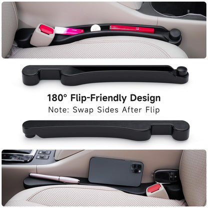 Givifive Car Seat Gap Filler Set of 2 with Organizer