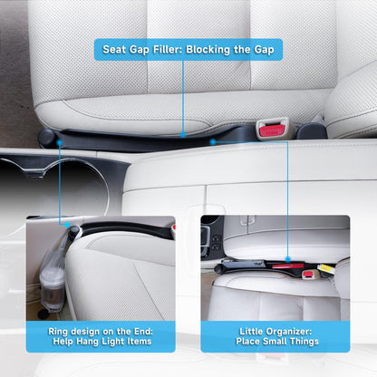 Givifive Car Seat Gap Filler Set of 2 with Organizer