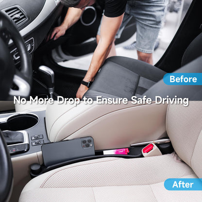 Givifive Car Seat Gap Filler Set of 2 with Organizer